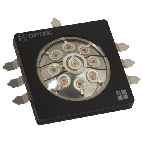 LED 595NM AMBER 10W 33MM ARRAY - OVTL09LGAA